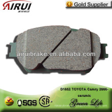 D1052 Toyota camry carro freio pad com amostra gratuita